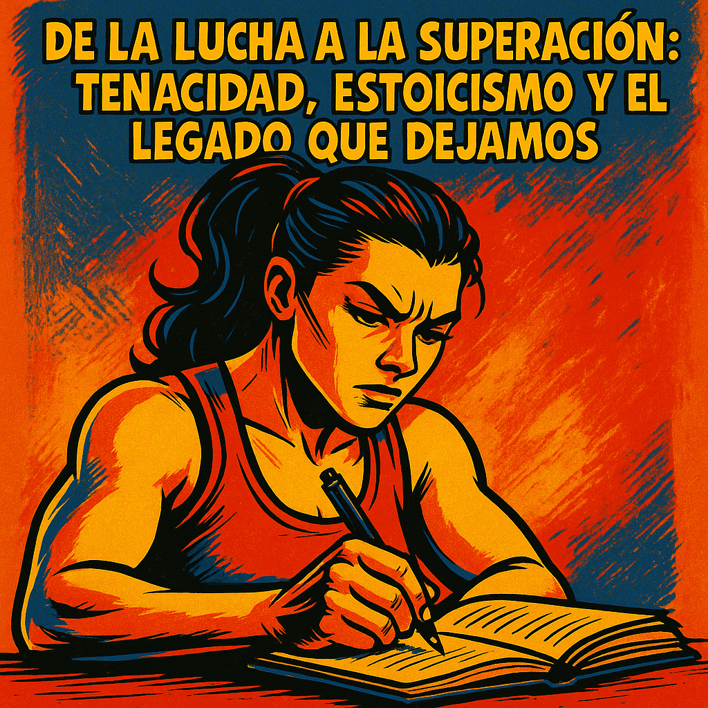 Yenny Astrid Londoño escribiendo sobre superación personal, tenacidad y estoicismo en su blog Sarcasmo Puro Yenny